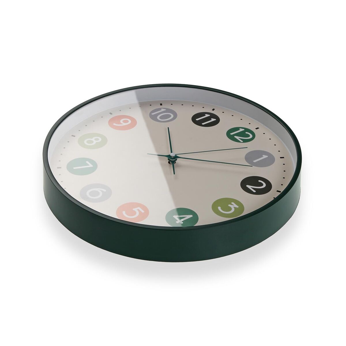 Image secondaire de Horloge Murale Versa Multicouleur Plastique 30 x 30 x 4,5 cm