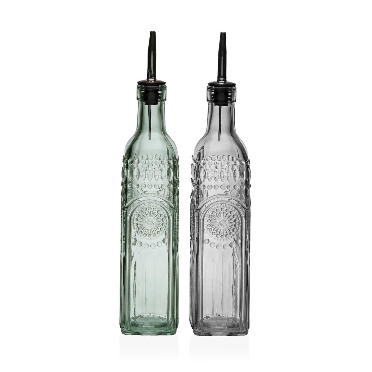 Image secondaire de Ensemble salière et poivrier Versa Métal verre 500 ml 7,2 X 32,5 X 13,7 CM