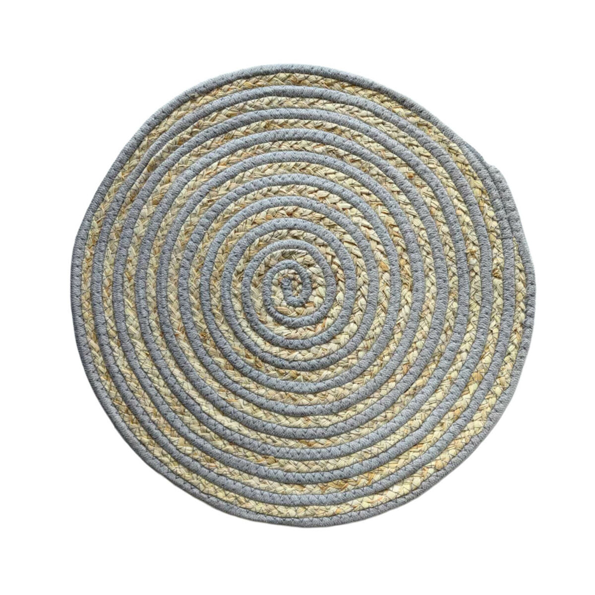Dessous de plat Versa Gris Polyester Coton 38 x 1 x 38 cm