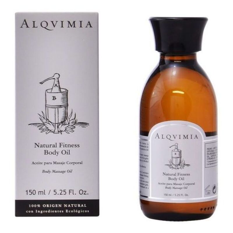 Huile de massage Natural Fitness Body Oil Alqvimia (150 ml)