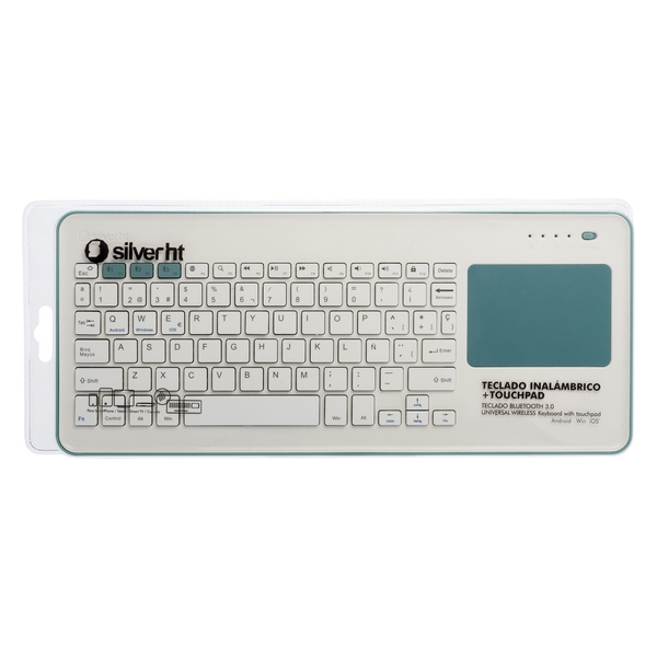 Trådløs Tastatur Silver Electronics