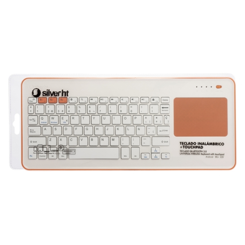 Trådløs Tastatur Silver Electronics