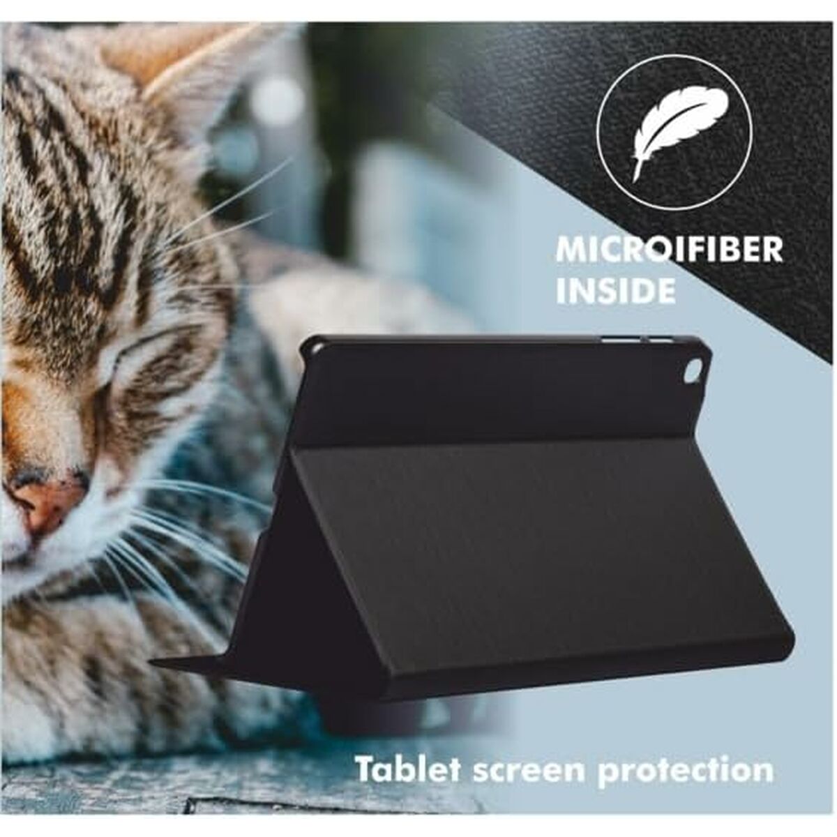 Afbeeldingen van Tablet cover Silver Electronics 112004440199 Black