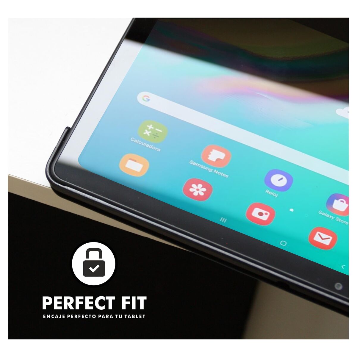 Bild von Tablet cover Silver HT 11201174019 Black