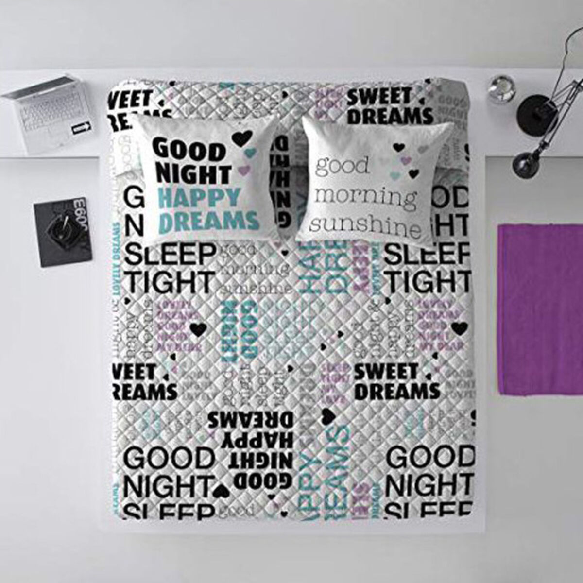Couvre-lit God Nat Icehome Dimensions Lit de 150 (250 x 260 cm)