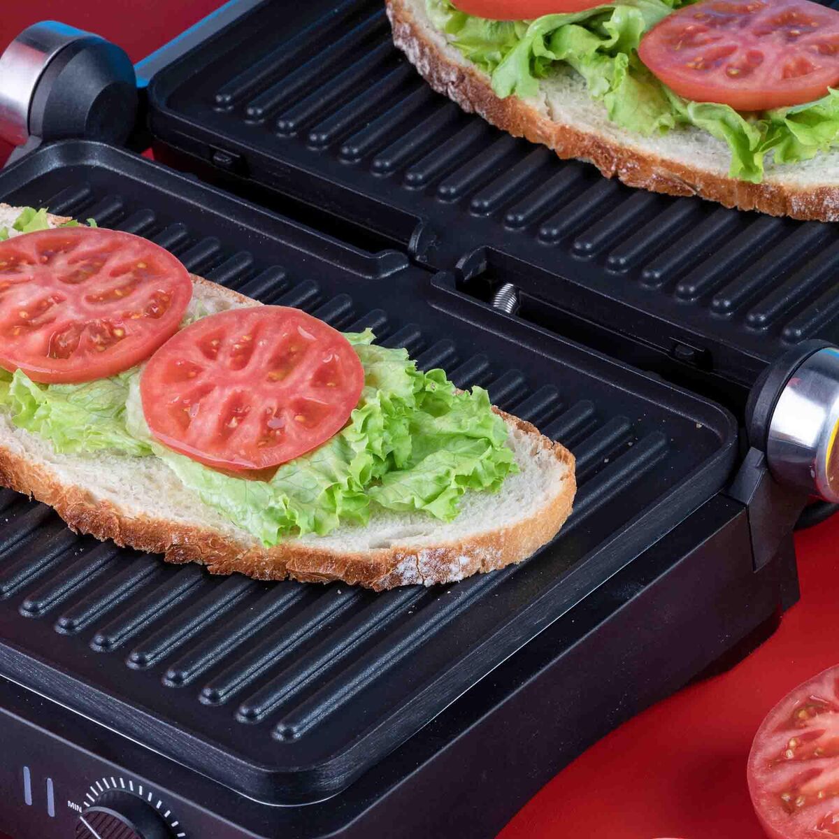Sandwich Maker JATA JEGR1450 Black 2000 W