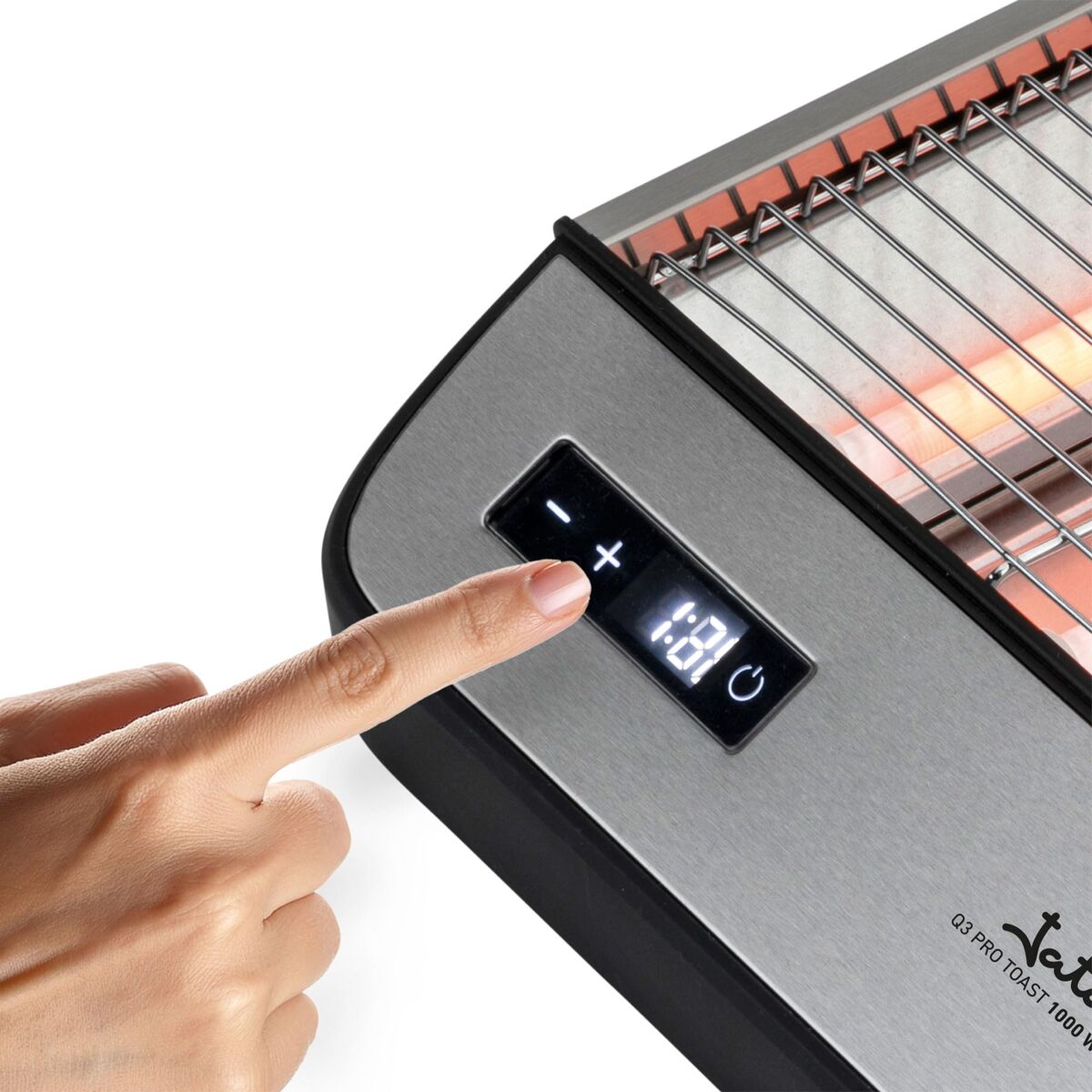 Toaster JATA JETT1590 Grey 1000 W