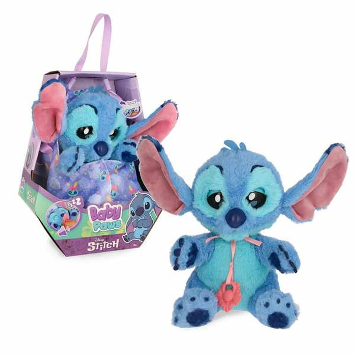 Image secondaire de Jouet Peluche Stitch 10,30 x 19 x 11,20 cm Multicouleur Plastique