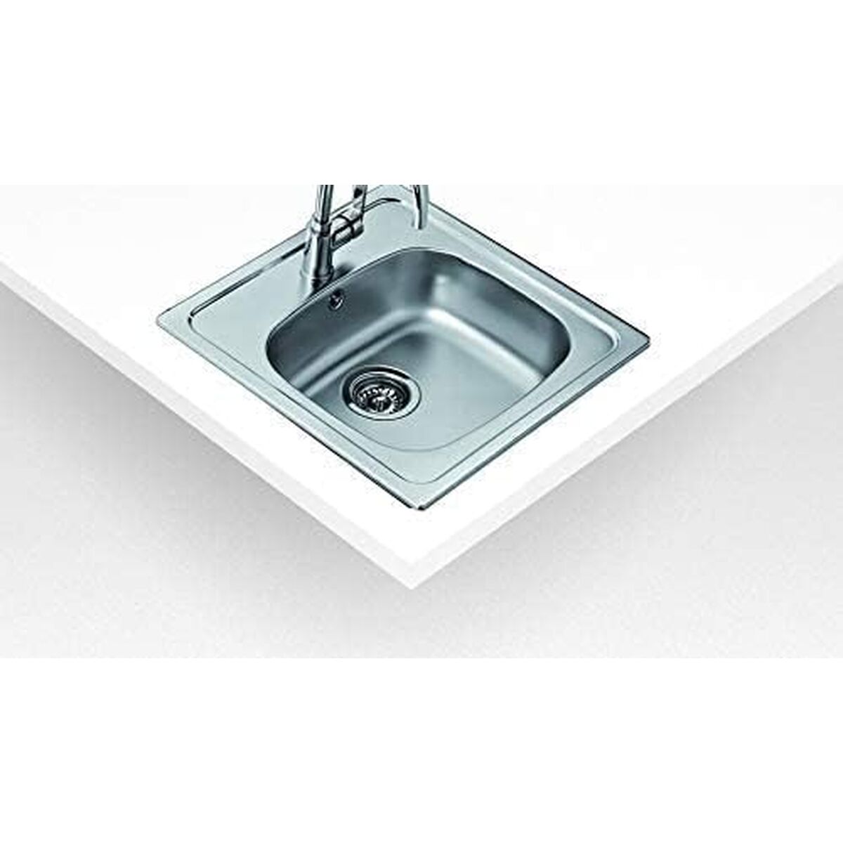 Sink with One Basin Teka Steel