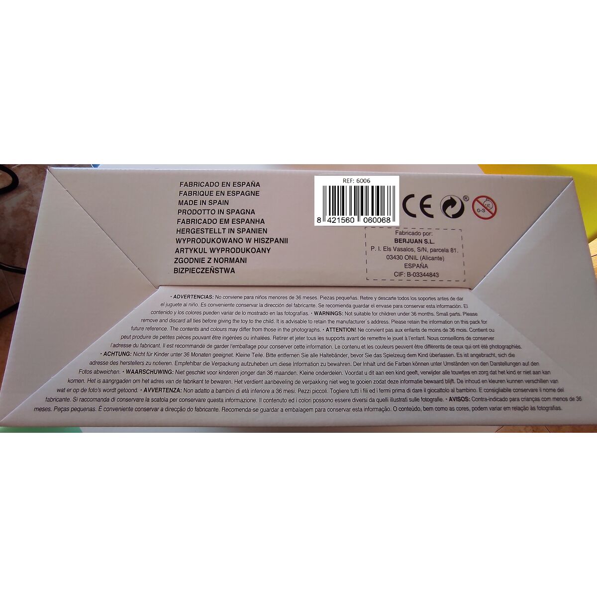 Baby doll Berjuan 6006-24 38 cm