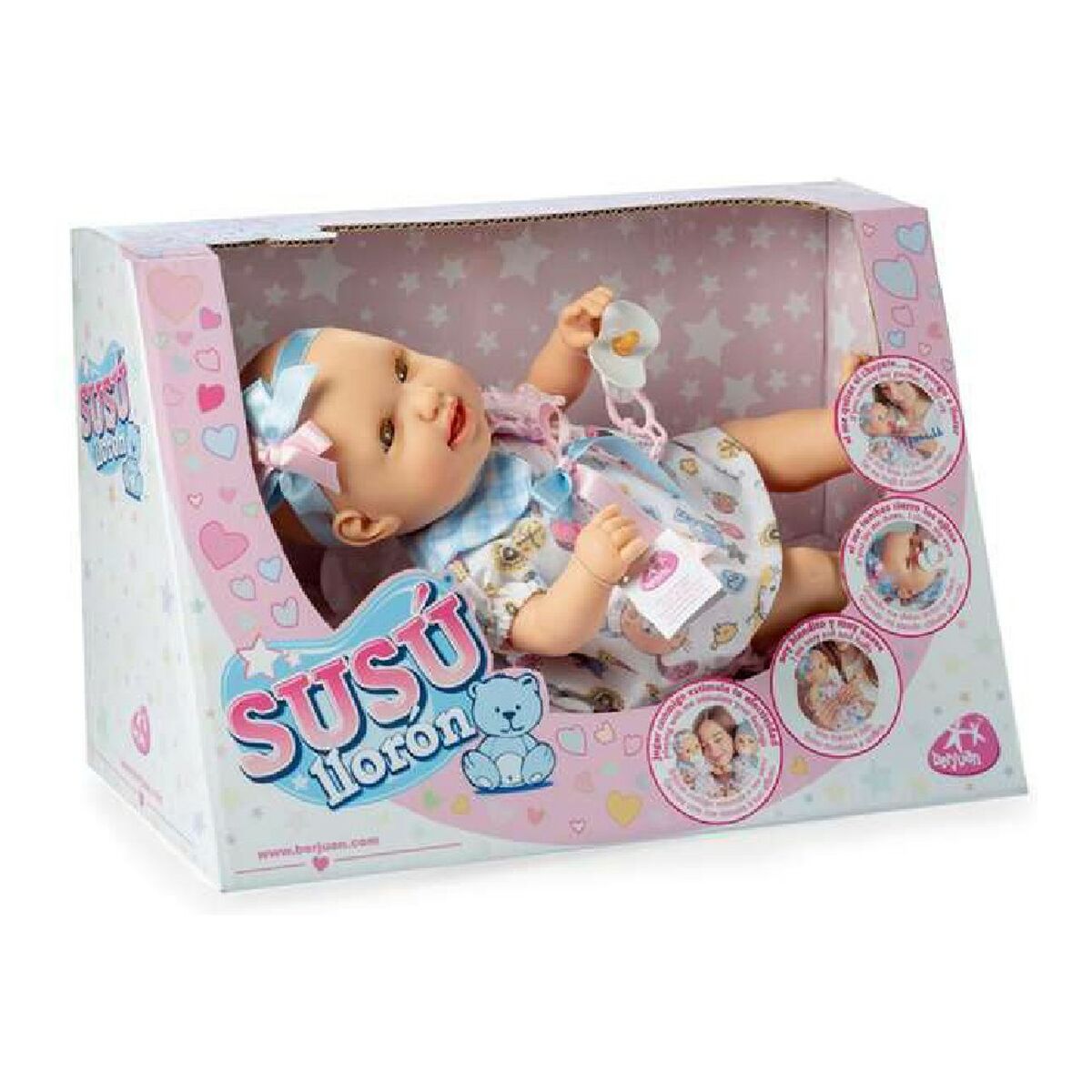 Poupée Bébé Susú Llorón Berjuan 6123 38 cm (38 cm)