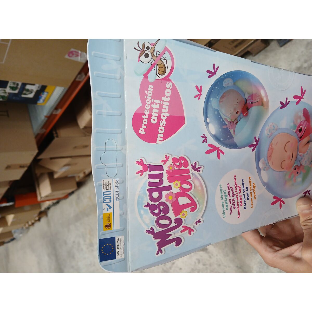 Fluffy toy Mosquidolls Berjuan 50103 24 cm