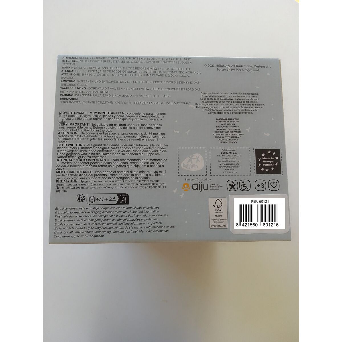 Fluffy toy Berjuan Anireal Dog 35 cm