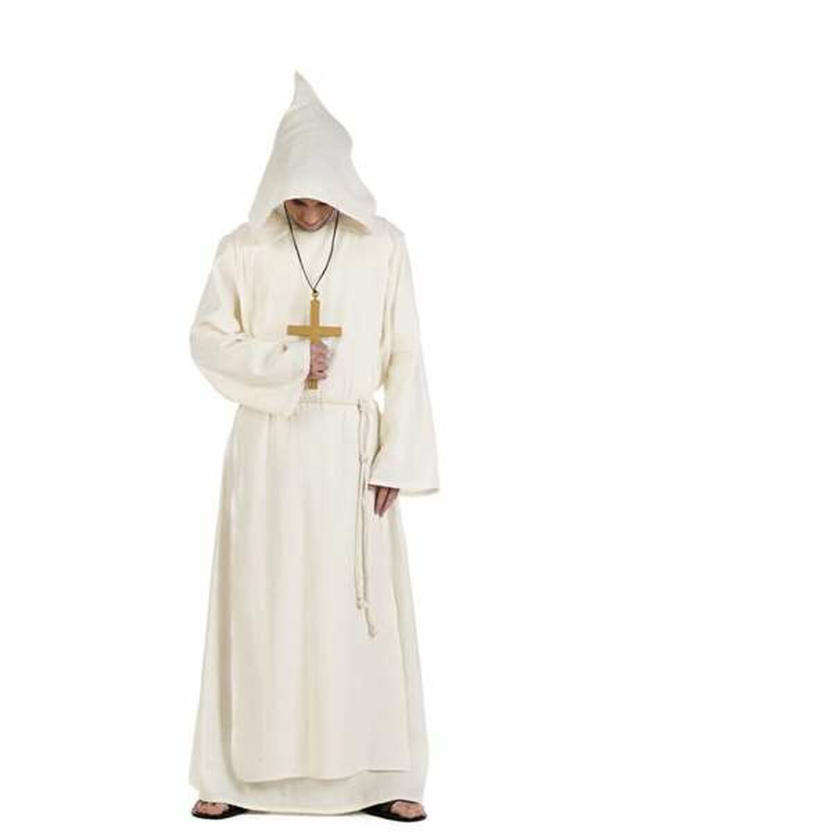 Маскировъчен костюм за възрастни Limit Costumes Бял Монах