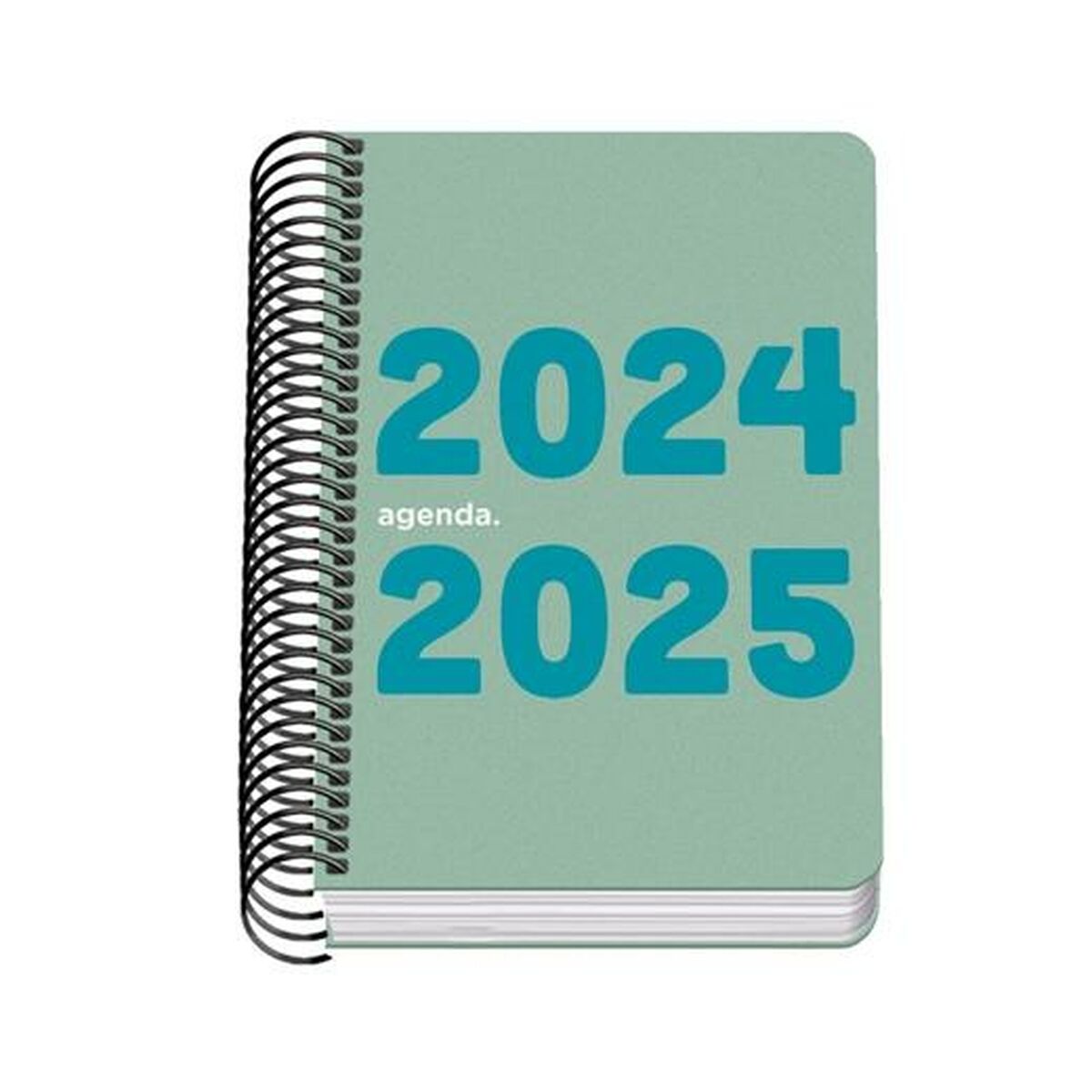 Agenda DOHE MEMORY BASIC Vert A6 12 x 17 cm 2024-2025