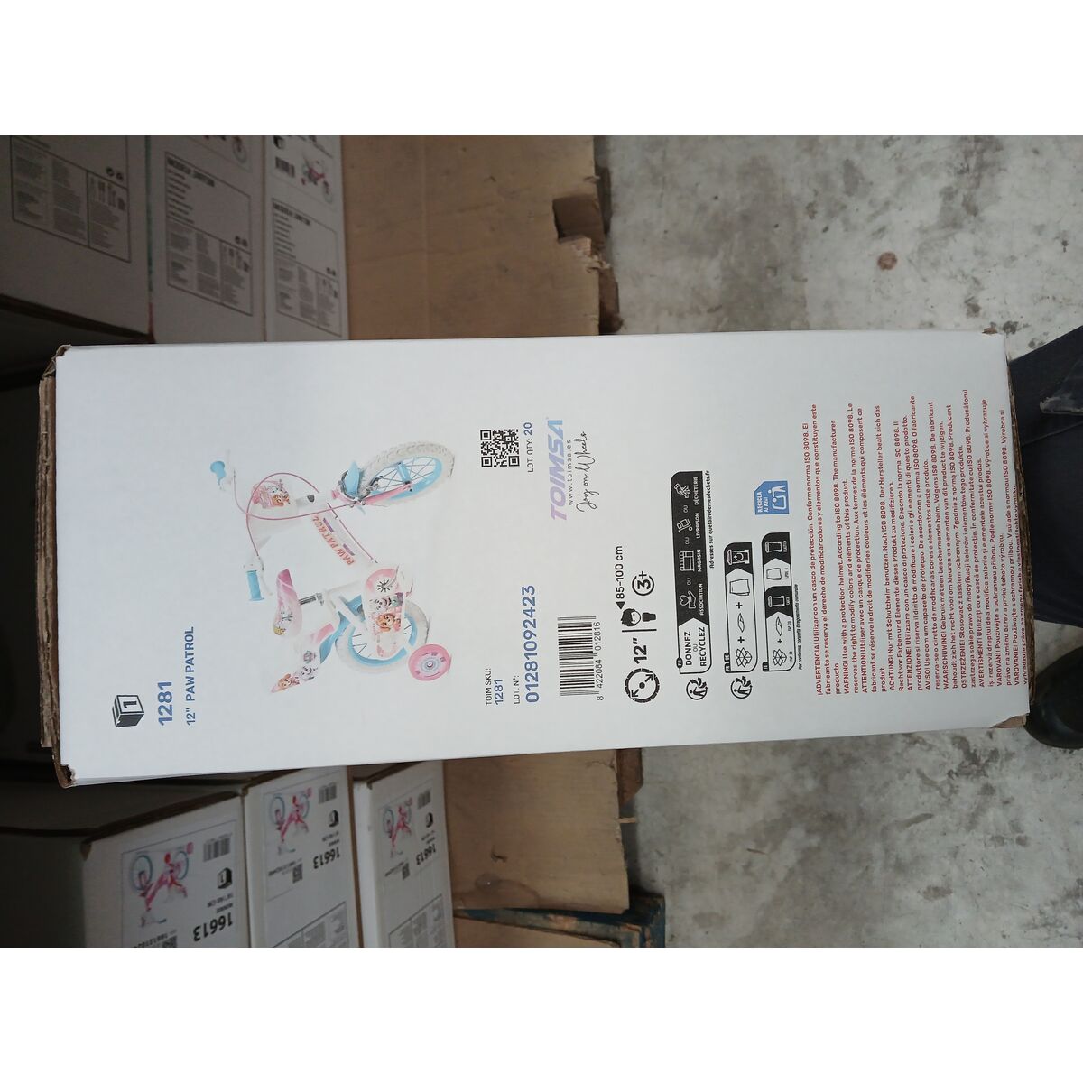 Children’s Bike Paw Patrol The Paw Patrol 1281 (12″)