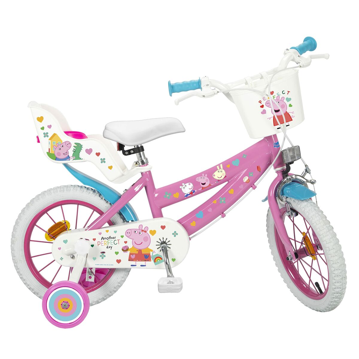Børnecykel Peppa Pig   14" Pink