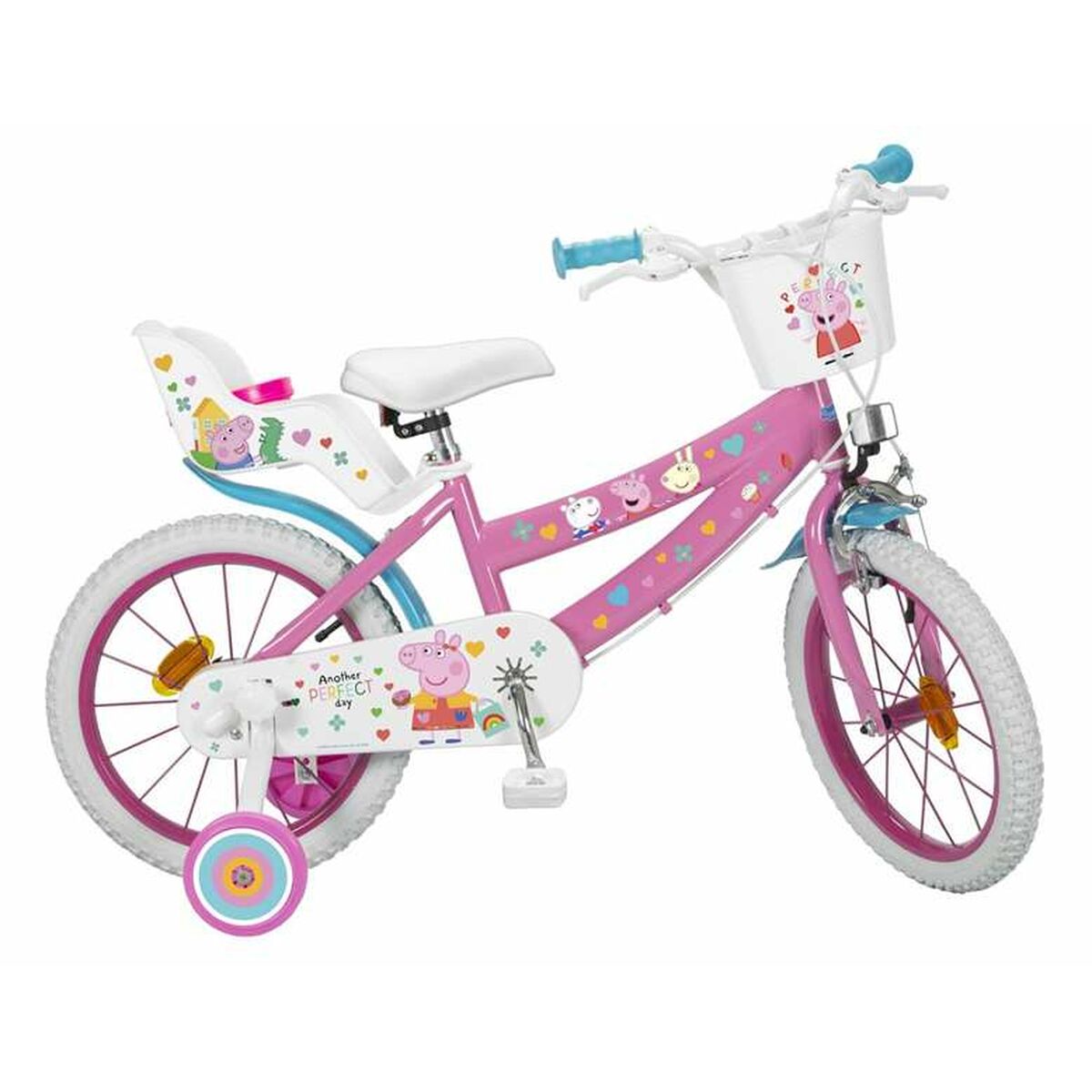 Børnecykel Peppa Pig 16" Pink