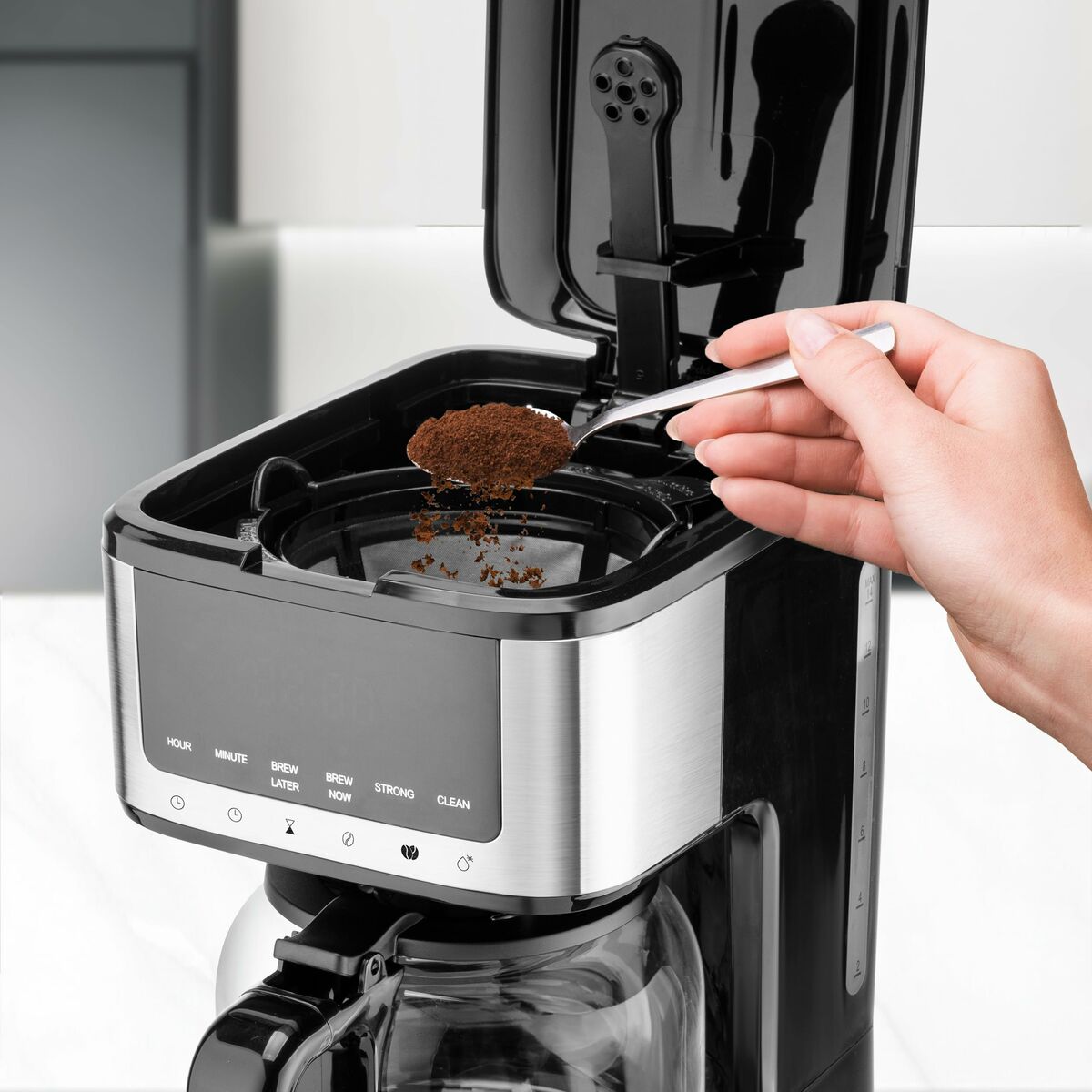 Drip Koffiemachine UFESA 71606101 Zwart