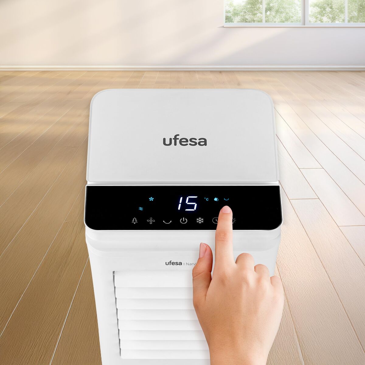 Draagbare Verdampingsluchtverfrisser UFESA NARVIK Wit 60 W 5 L