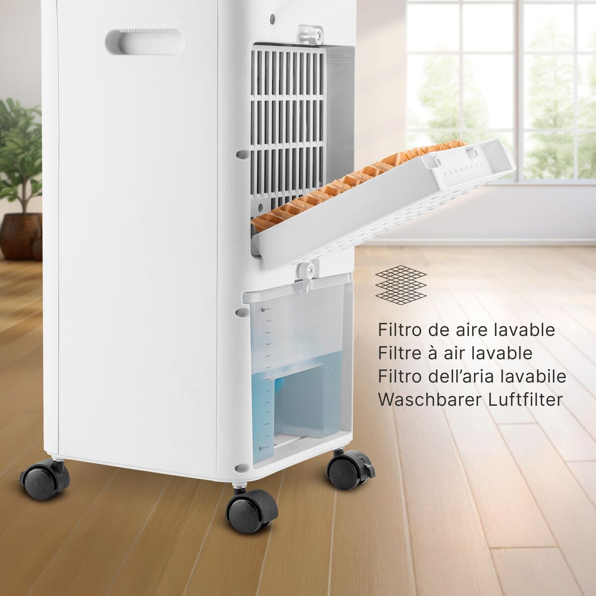 Draagbare Verdampingsluchtverfrisser UFESA NARVIK Wit 60 W 5 L