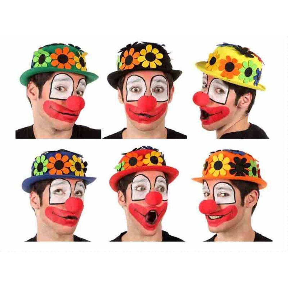 Chapeau Clown Fleurs