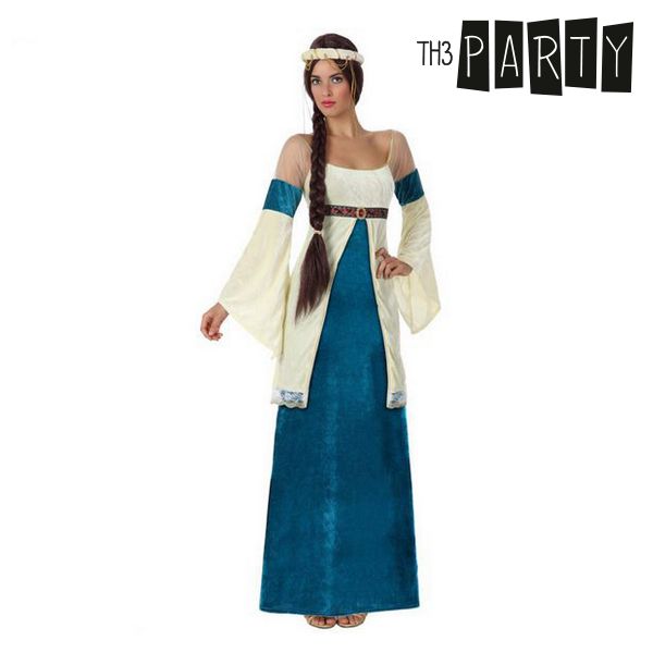 Costume for Adults Medieval lady (2 Pcs)