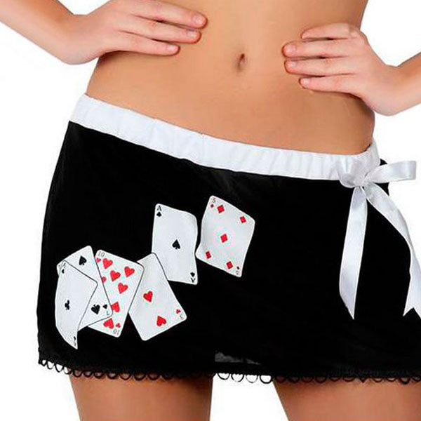 Skirt Poker Black