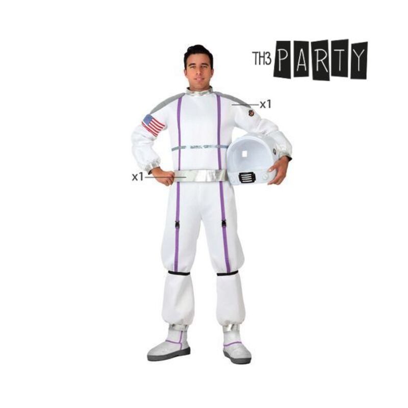 Kostume til voksne Astronaut Størrelse XL
