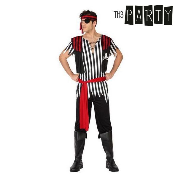 Costume for Adults Male pirate (5 Pcs)