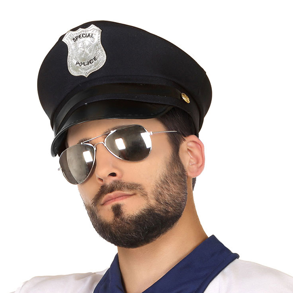 Chapeau Police Noir 117699