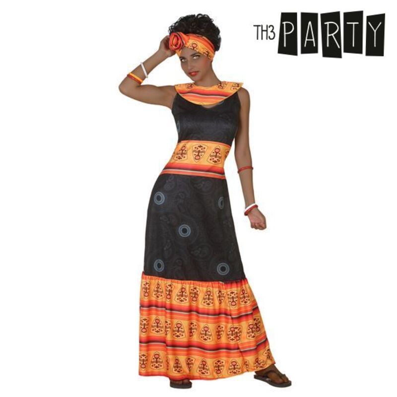Kostyme voksne (2 pcs) Afrikansk dame