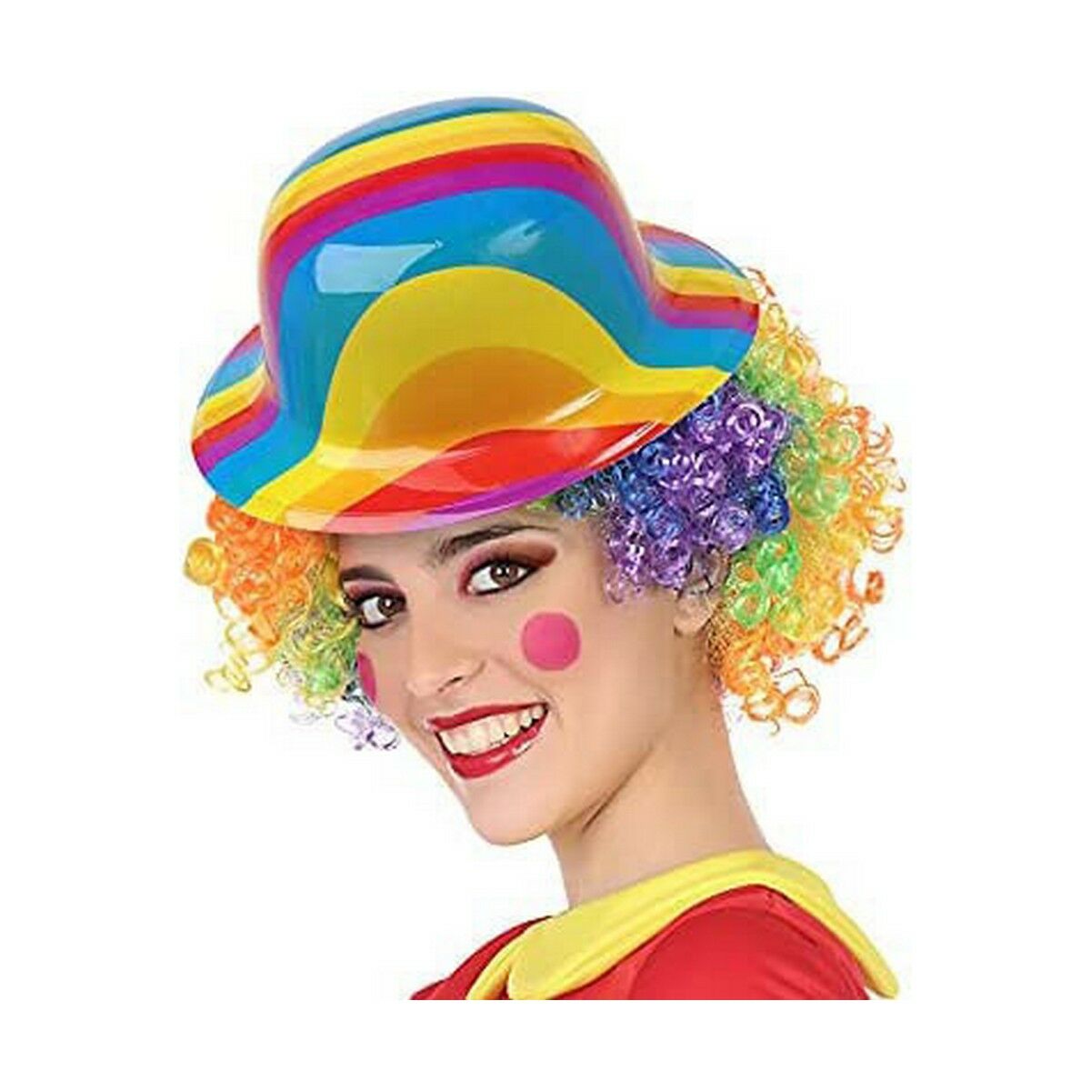 Chapeau de clown Multicouleur
