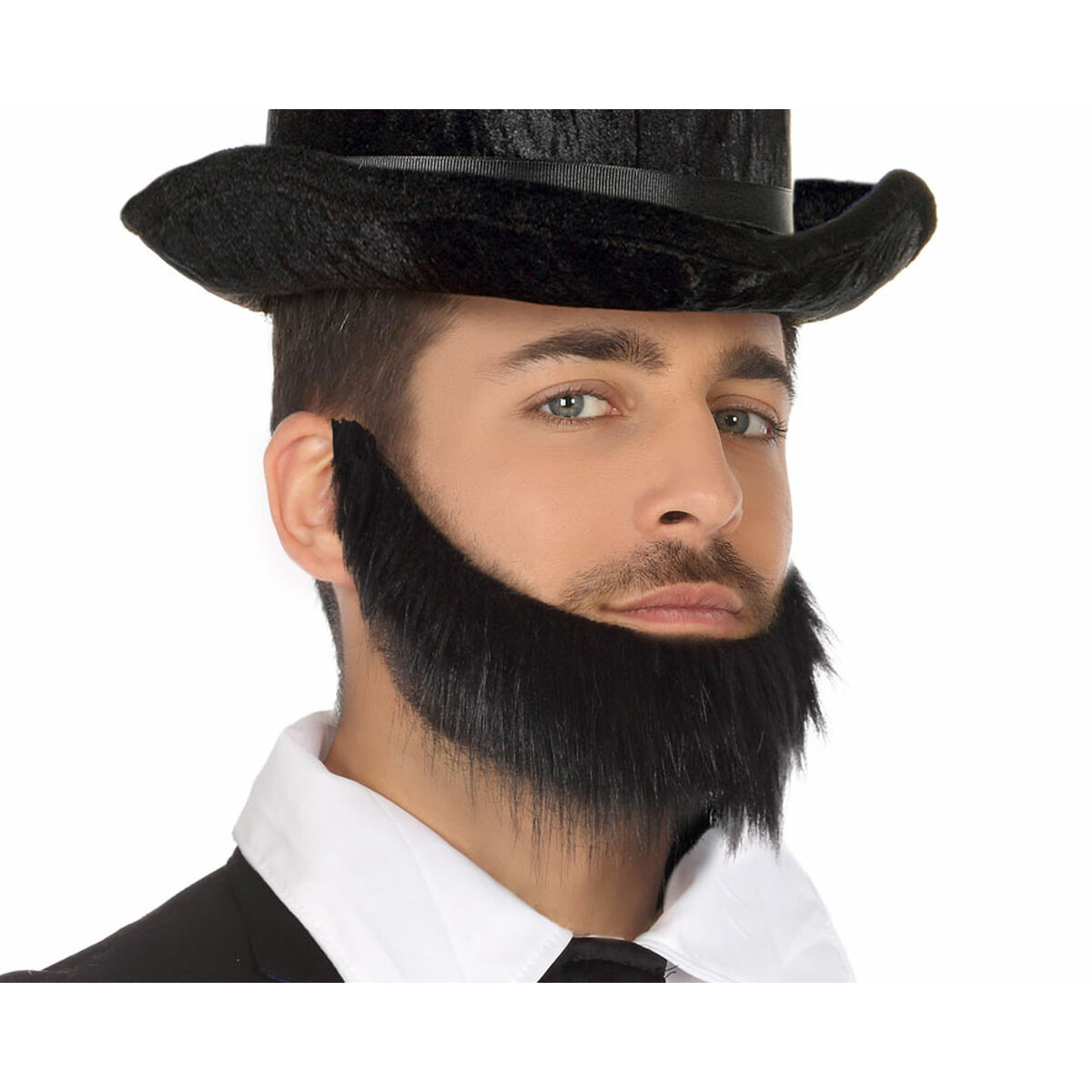Fausse barbe Noir Accessoires de costumes