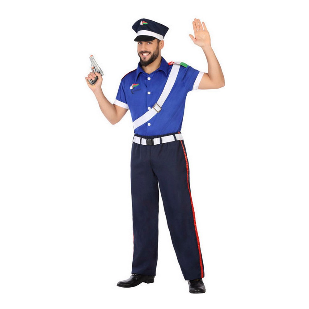 Costume for Adults DISFRAZ POLICIA  M-L Policeman Size M/L