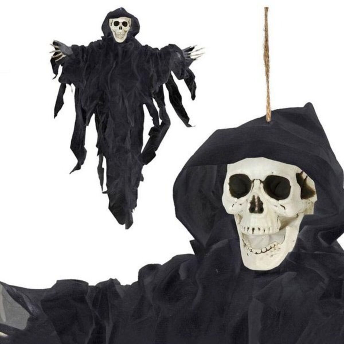 Pendentif de squelette (78 x 57 cm) Noir 78 x 57 cm
