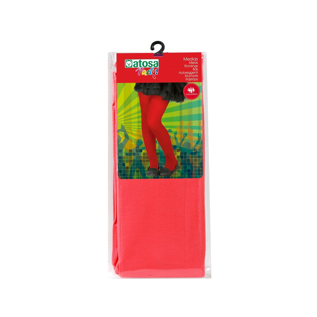 Kostuumsokken 59289 Rood Kostuum Meisje (Refurbished A)