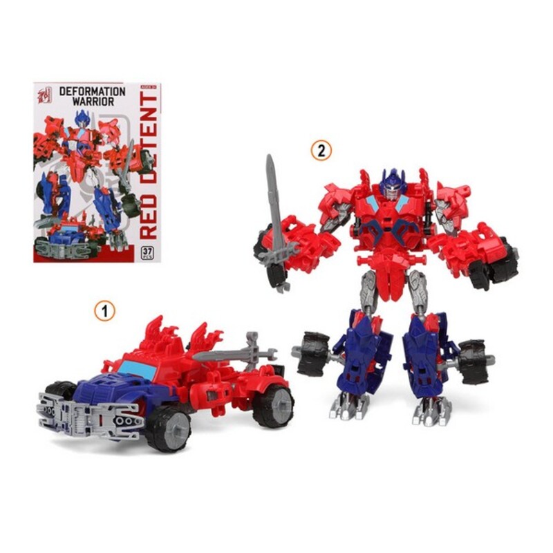 Transformable Super Robot Red Warrior 113365