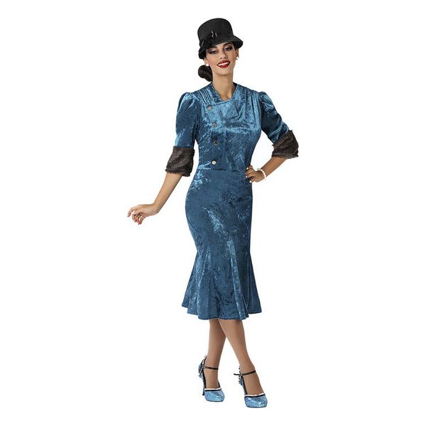 Costume for Adults 1920's Blue