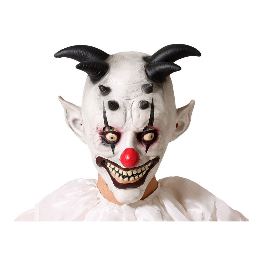 Mask Halloween Evil Male Clown