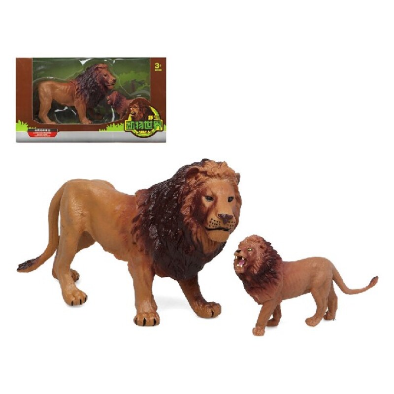 Set Animaux Sauvages Lion (2 pcs)