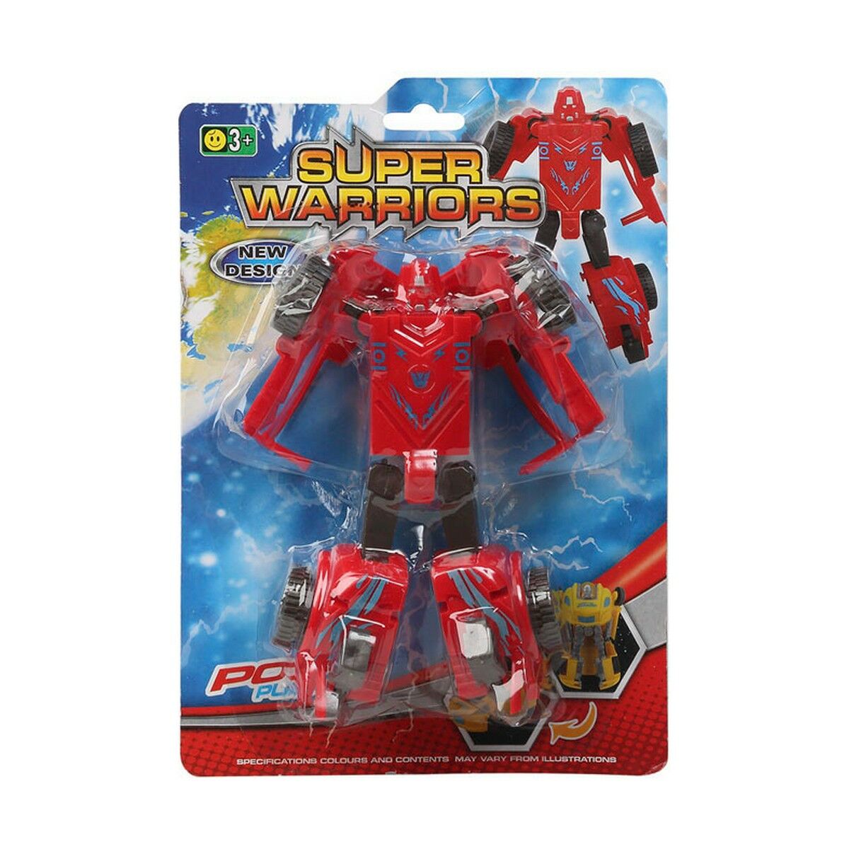 Transformers SuperWarriors Rouge