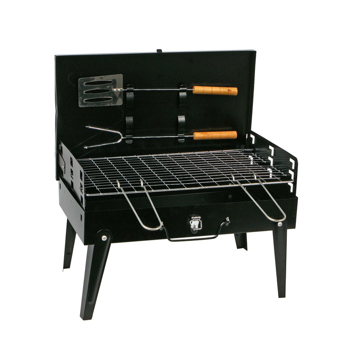 Barbecue Portable 44 x 27 x 21,5 cm Noir