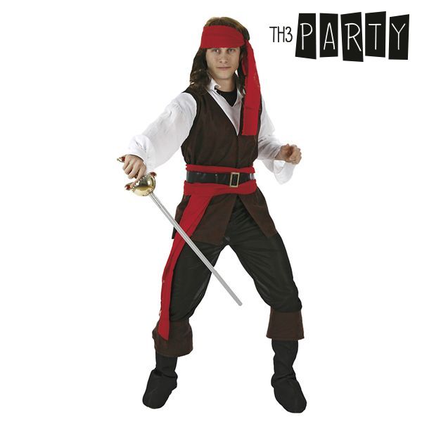 Costume for Adults Caribbean pirate (4 Pcs)