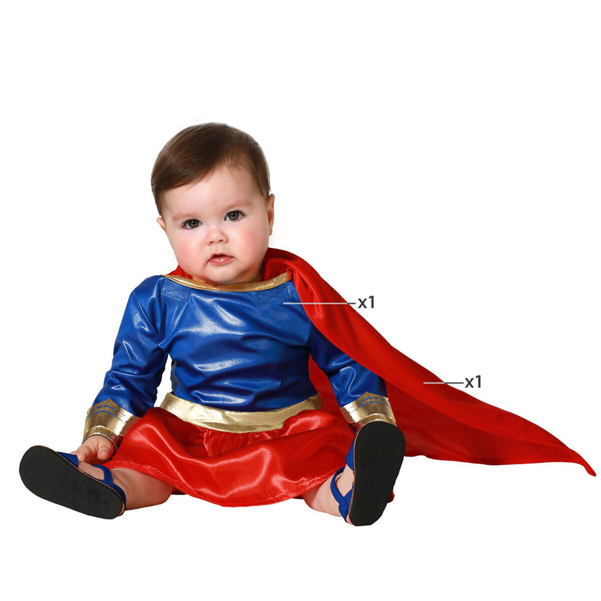 Déguisement Super héros Bébé Fille
