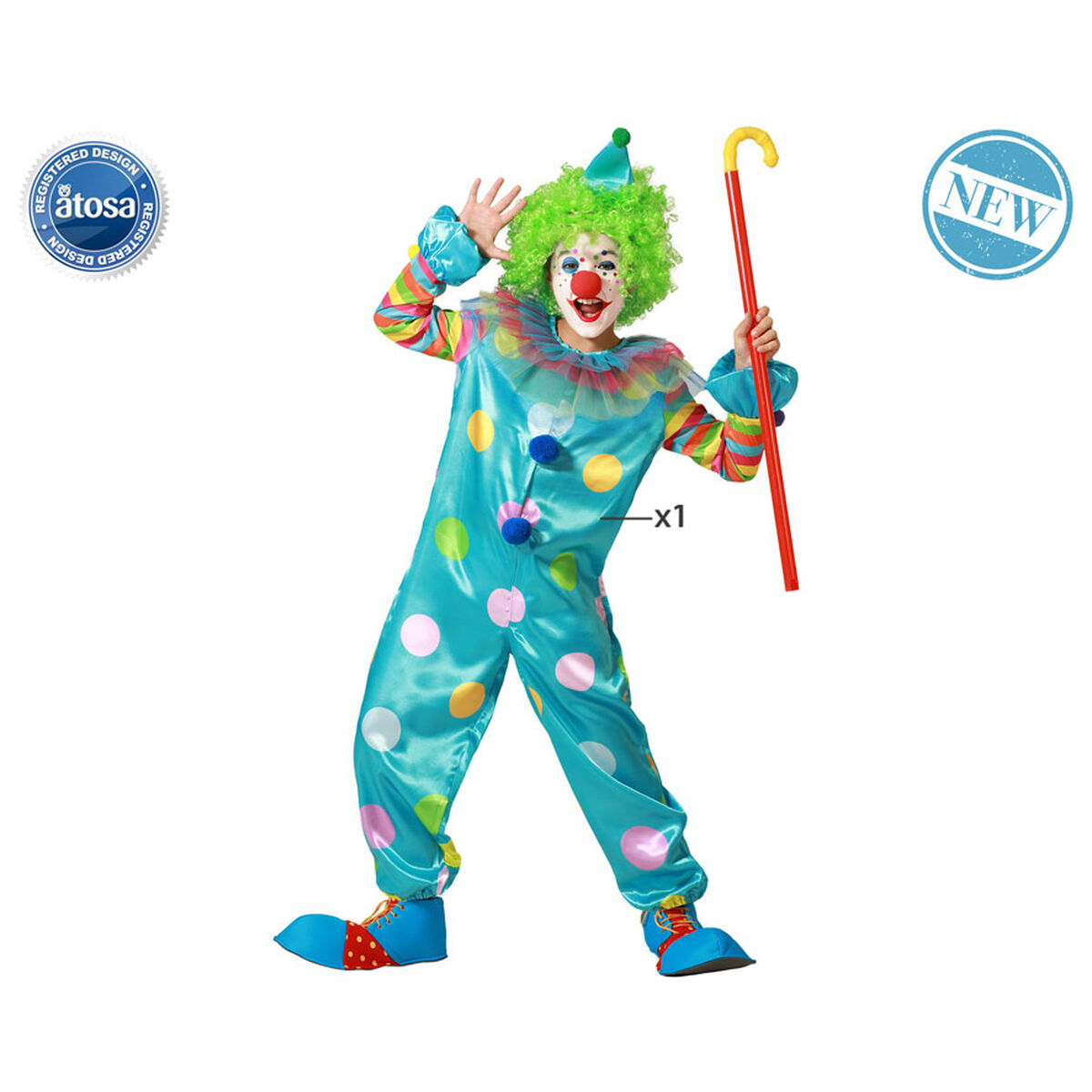 Image secondaire de Déguisement pour Enfants Clown