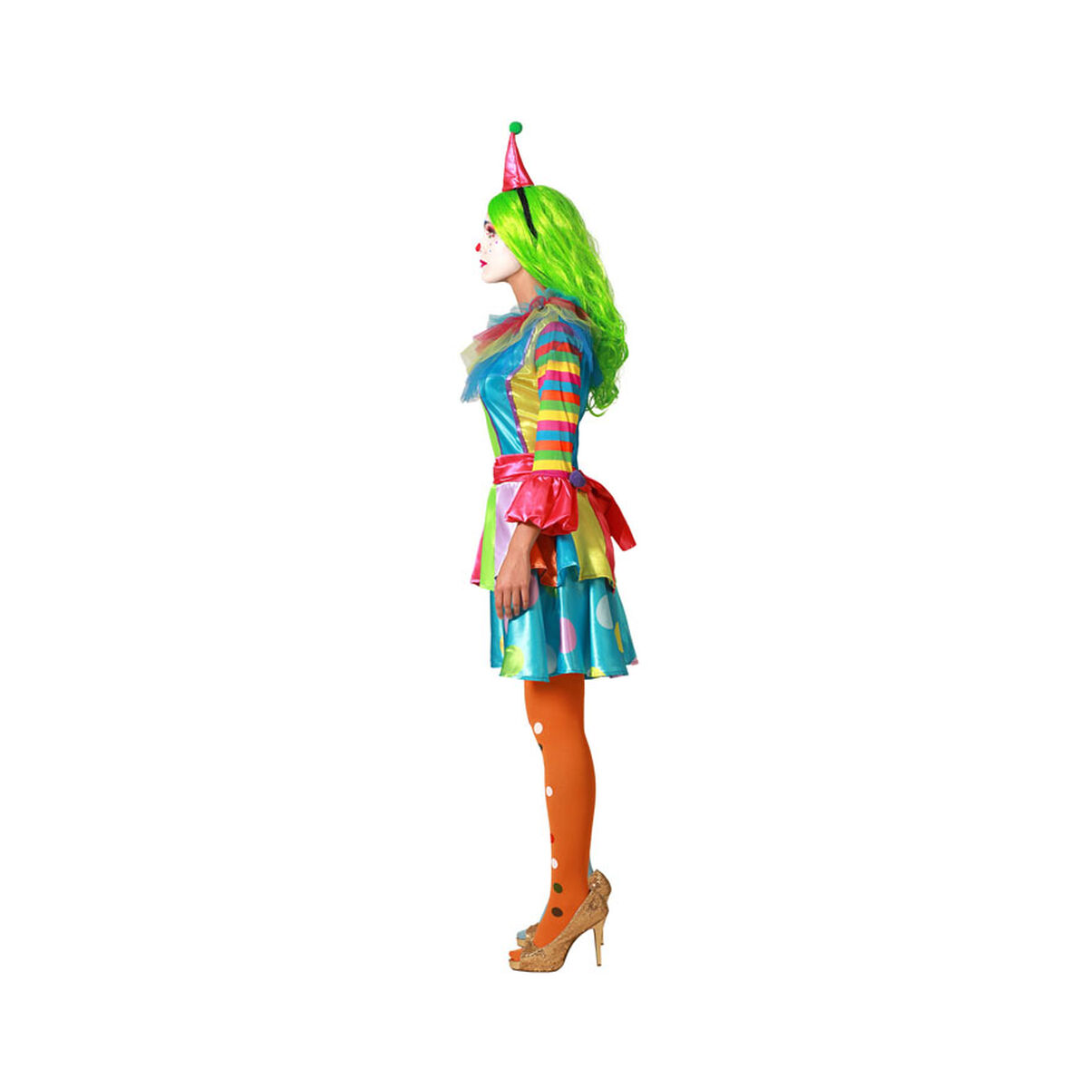 Image secondaire de Déguisement pour Adultes Femme Clown XS/S