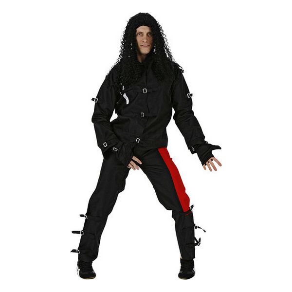 Costume for Adults 110866 Pop star Black (2 Pcs)