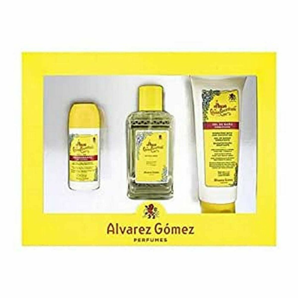 Set de Parfum Unisexe Agua de Colonia Concentrada Alvarez Gomez (3 pcs)