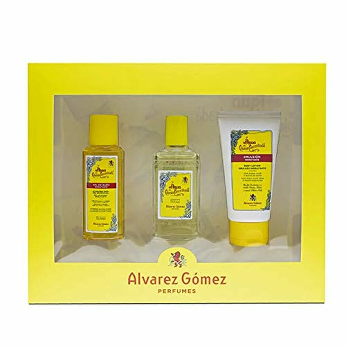 Sett unisex parfyme Agua de Colonia Concentrada Alvarez Gomez 108-0417 (3 pcs)